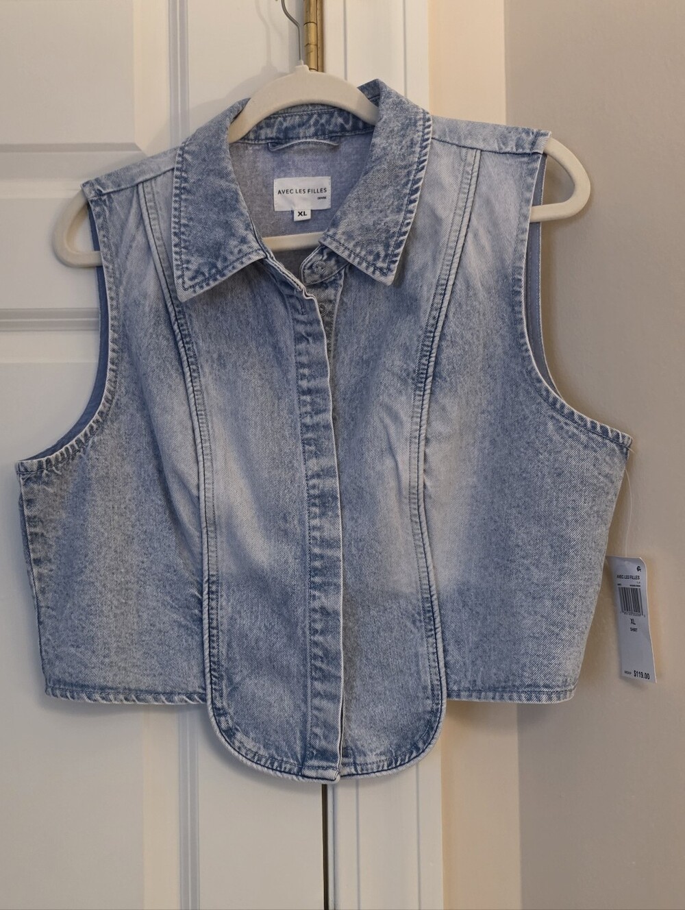 AVES LES FILLES Jeans Subcategory Classification VEST
